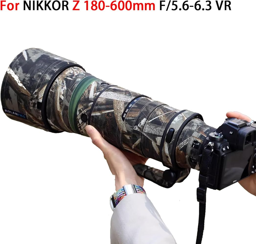RolanproニコンZ180-600mm F/5.6-6.3VR用レンズカバー 61YI5gu+88L._AC_UY1000_.jpg